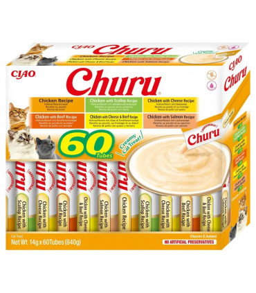 Churu CAT Variedades de Pollo (60x14g)